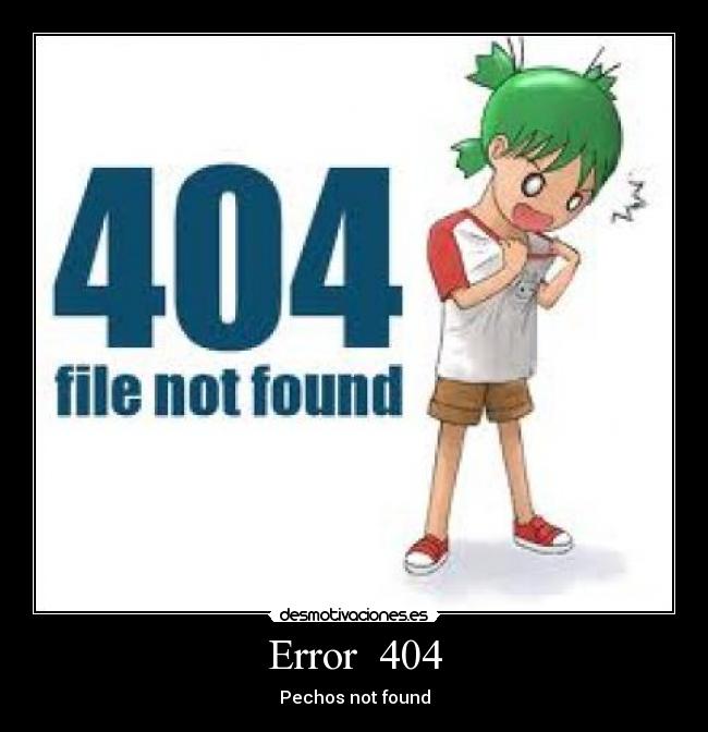 Error  404 - Pechos not found