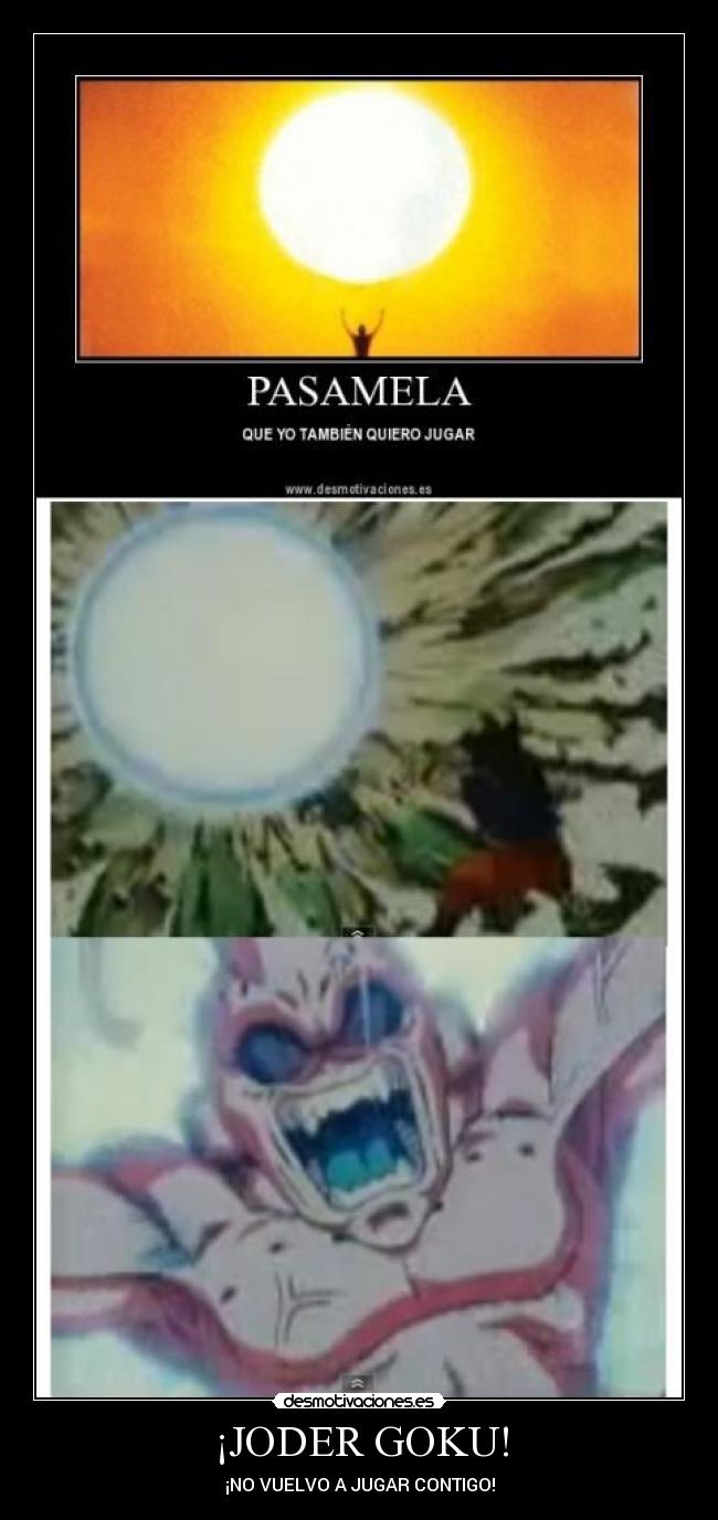 ¡JODER GOKU! -