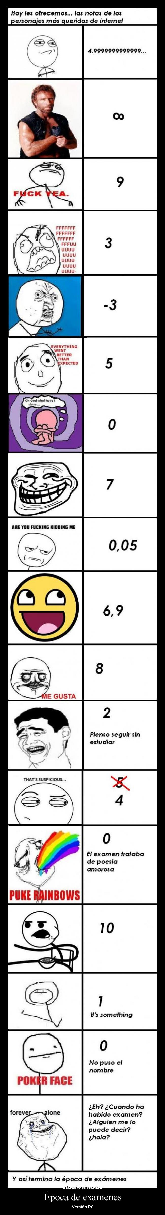 Época de exámenes - Versión PC