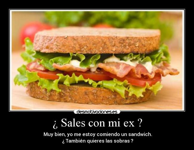 ¿ Sales con mi ex ? -