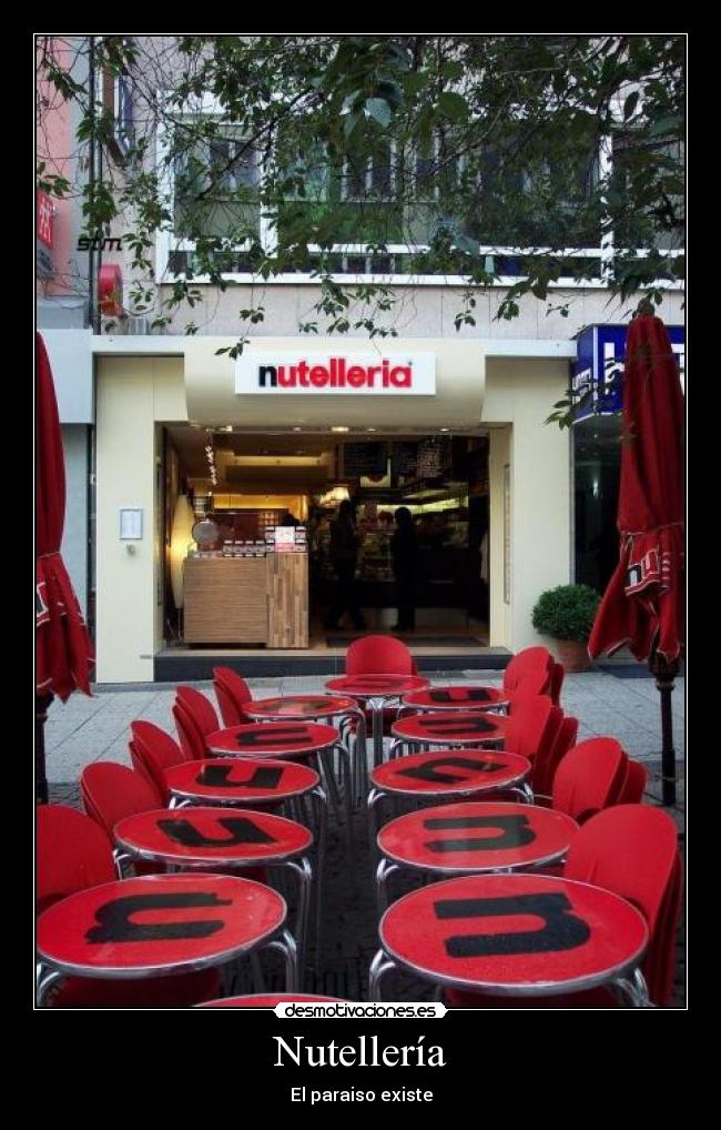 Nutellería - El paraiso existe