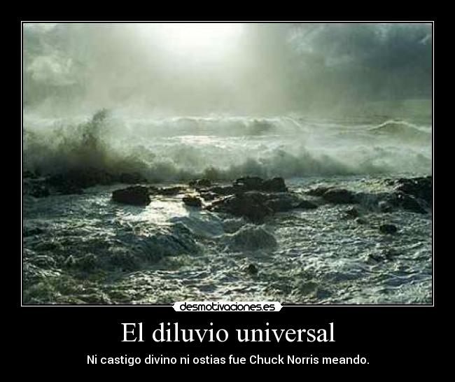 El diluvio universal - 