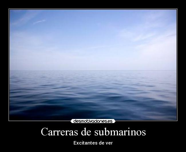 Carreras de submarinos -