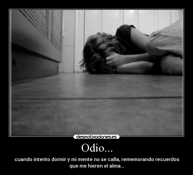 carteles odio olvidar desmotivaciones