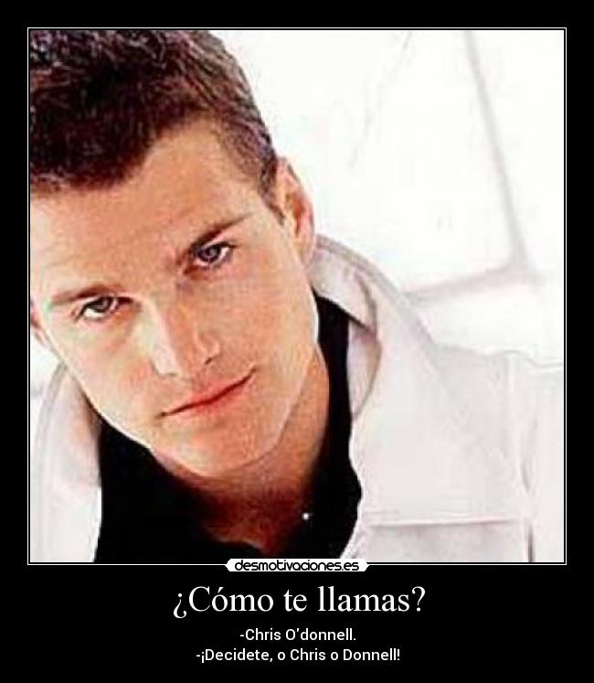 ¿Cómo te llamas? -