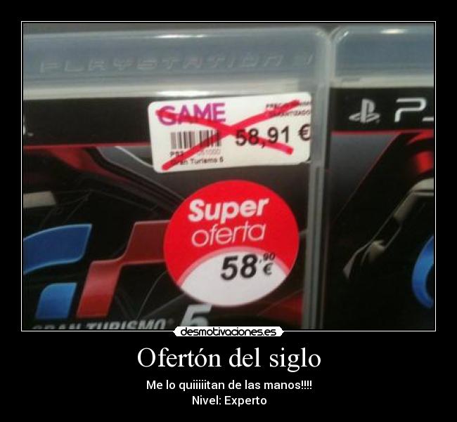Ofertón del siglo - Me lo quiiiiitan de las manos!!!!
Nivel: Experto