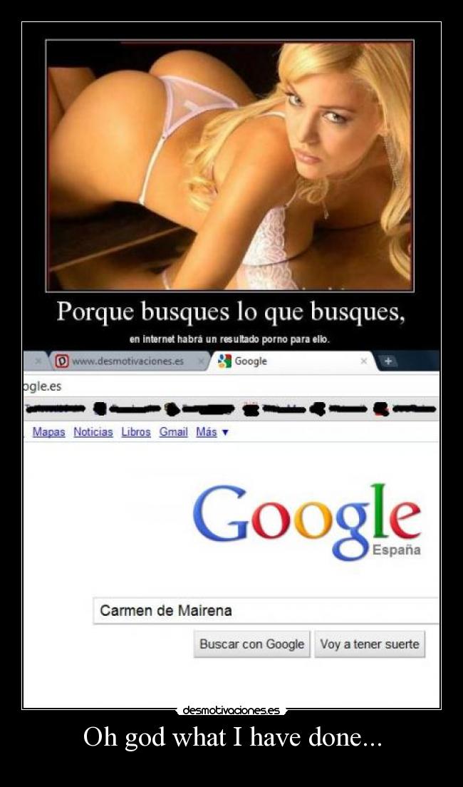 Oh god what I have done... -