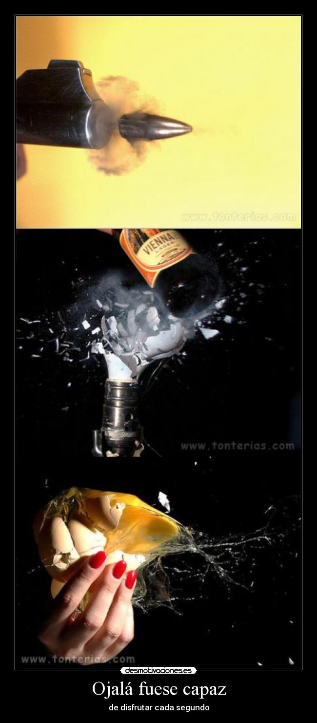 Ojalá fuese capaz -