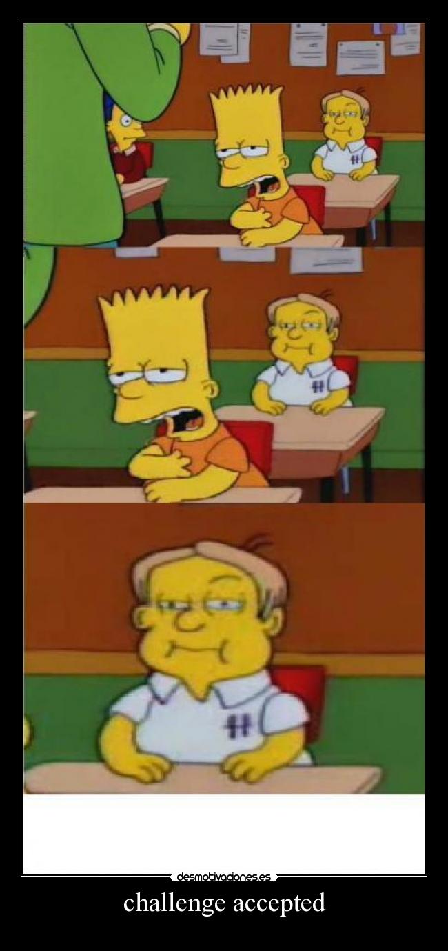 challenge accepted -