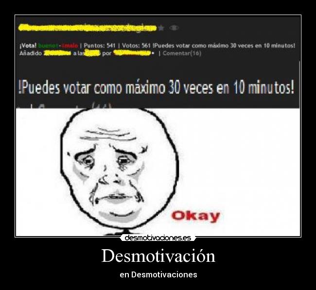 Desmotivación -