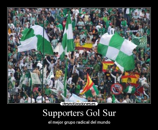 Supporters Gol Sur - el mejor grupo radical del mundo