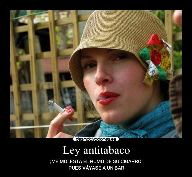 Ley antitabaco - 