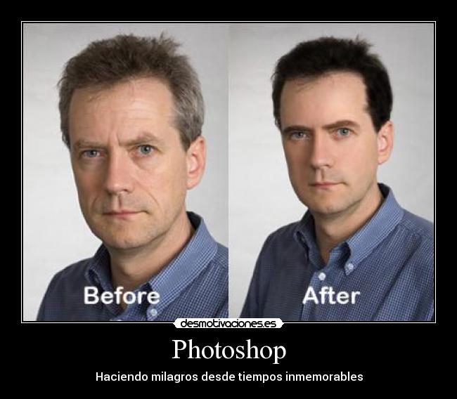 Photoshop - Haciendo milagros desde tiempos inmemorables