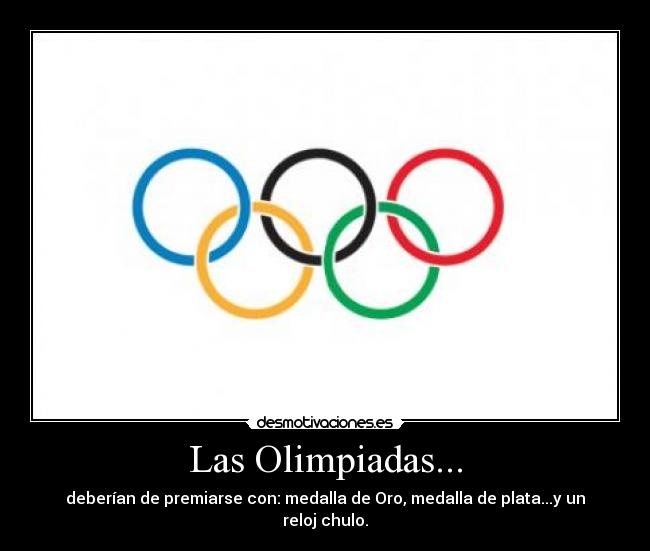 Las Olimpiadas... -