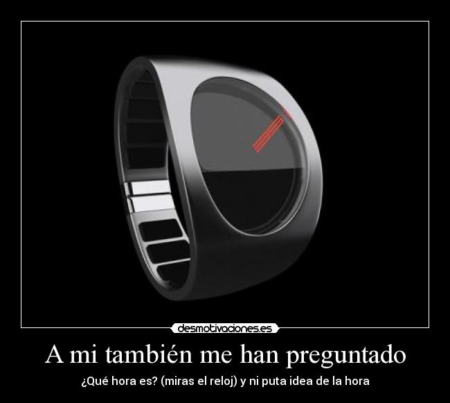 A mi también me han preguntado -