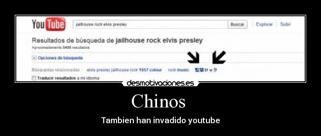 Chinos - Tambien han invadido youtube