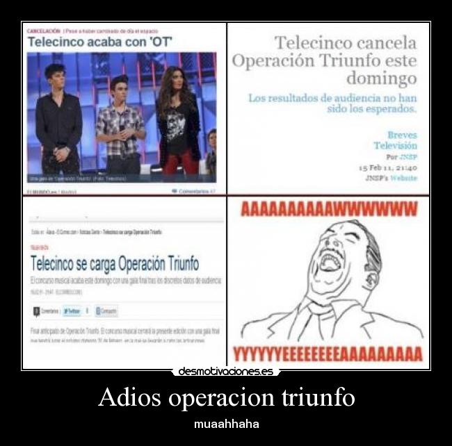 Adios operacion triunfo - 