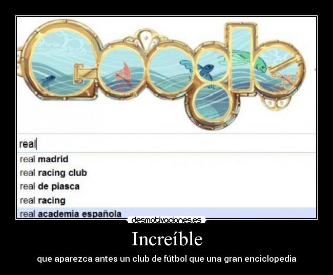 Increíble -
