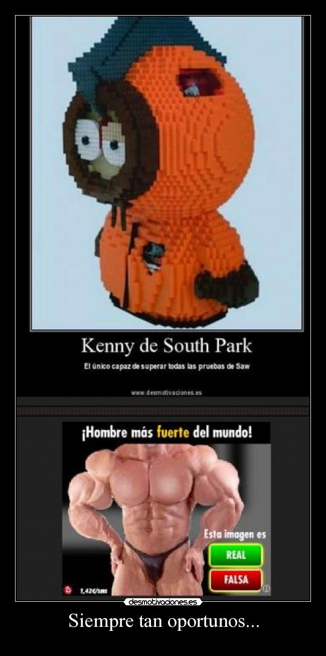 Siempre tan oportunos... - 