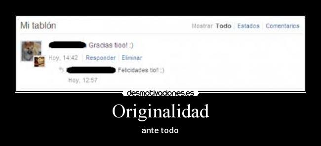 Originalidad - 