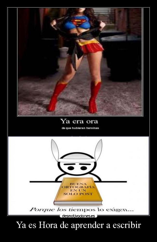 Ya es Hora de aprender a escribir - 