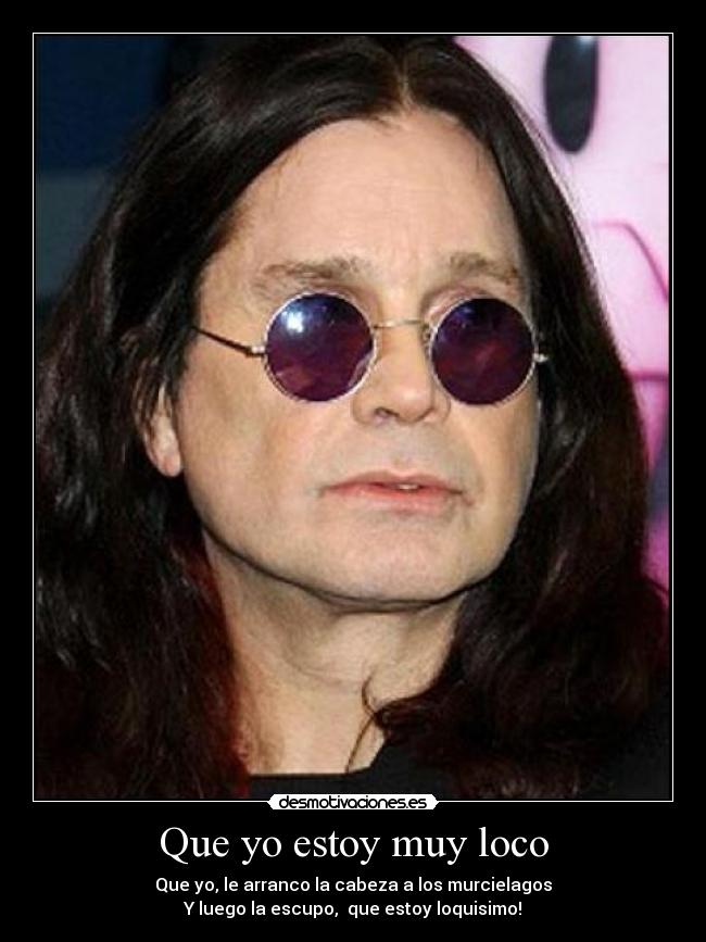 carteles ozzy osbourne desmotivaciones