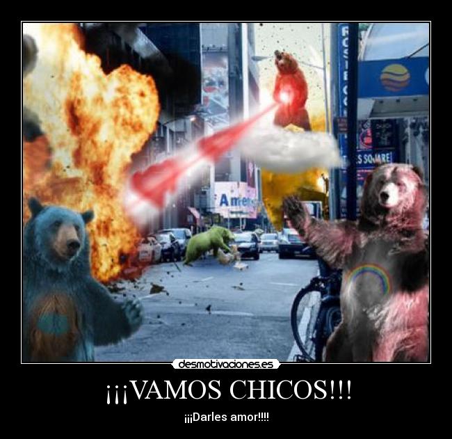 ¡¡¡VAMOS CHICOS!!! - ¡¡¡Darles amor!!!!