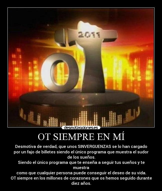 carteles ot siempre desmotivaciones