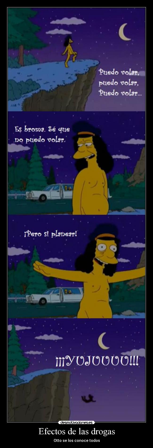 Efectos de las drogas - Otto se los conoce todos