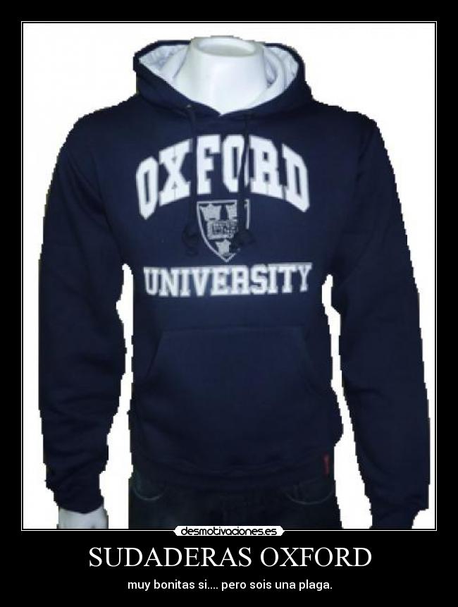 SUDADERAS OXFORD -