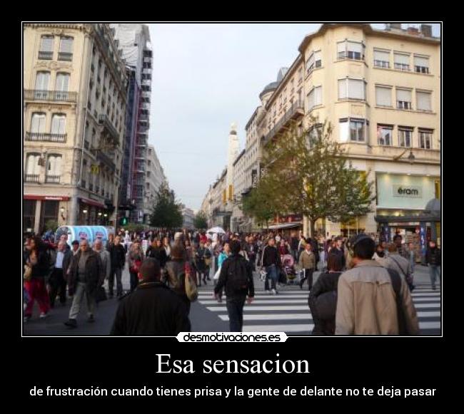 Esa sensacion -