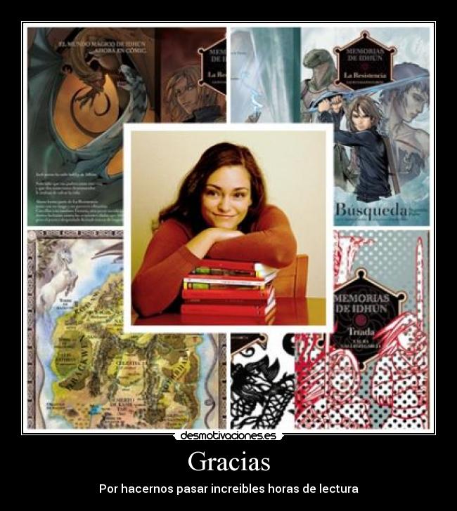 Gracias - Por hacernos pasar increibles horas de lectura