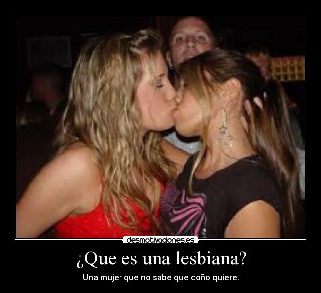 ¿Que es una lesbiana? - 