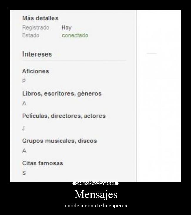 Mensajes - 