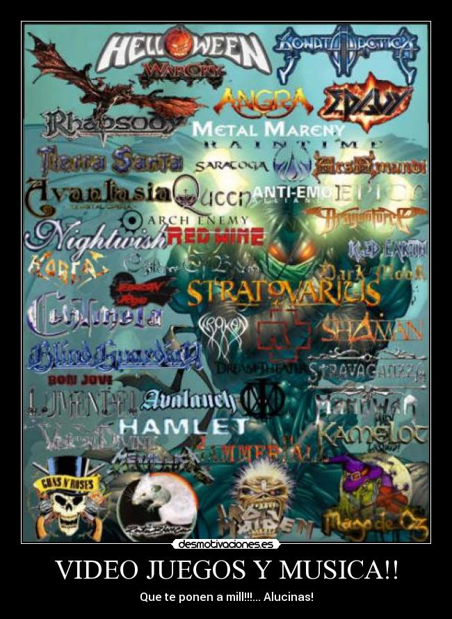 VIDEO JUEGOS Y MUSICA!! -