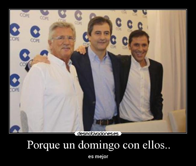 Porque un domingo con ellos.. - es mejor