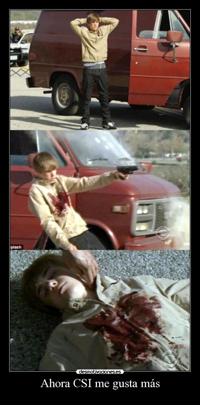 Ahora CSI me gusta más -