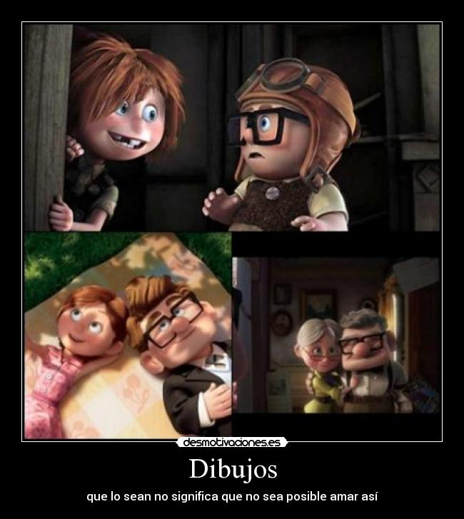 Dibujos - que lo sean no significa que no sea posible amar así