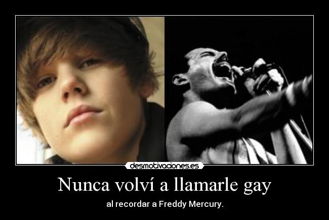 Nunca volví a llamarle gay -