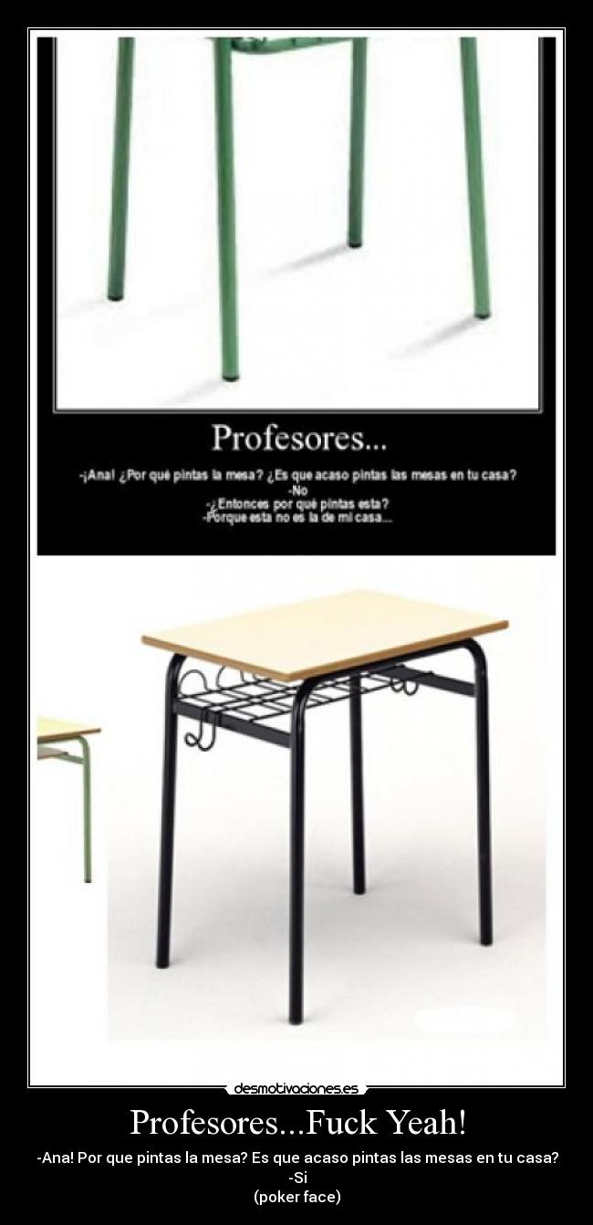 Profesores...Fuck Yeah! -