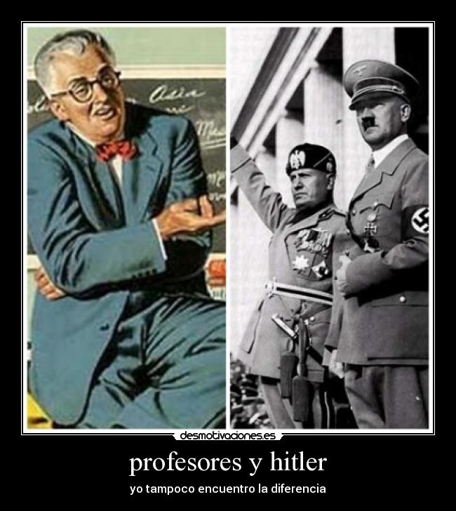 profesores y hitler - 