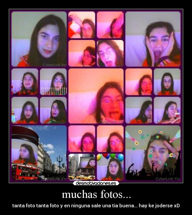muchas fotos... -