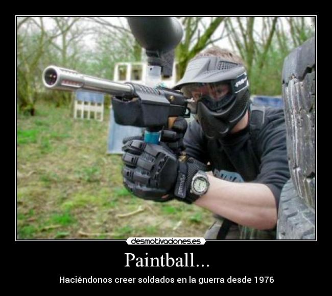 Paintball... -