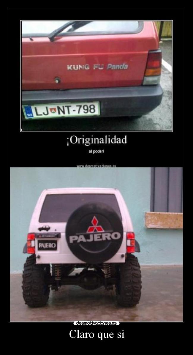 carteles pajero desmotivaciones