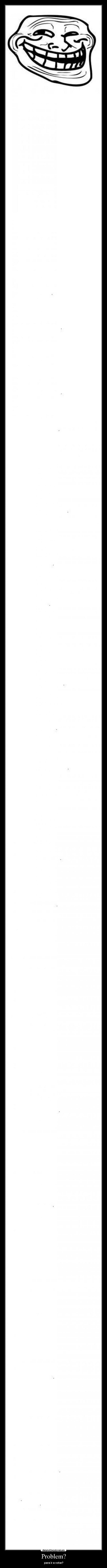 Problem? - para ir a votar?