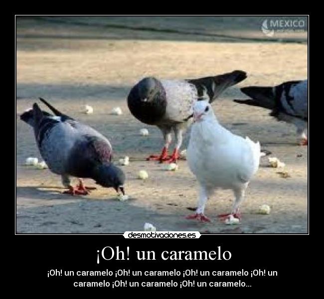 ¡Oh! un caramelo -