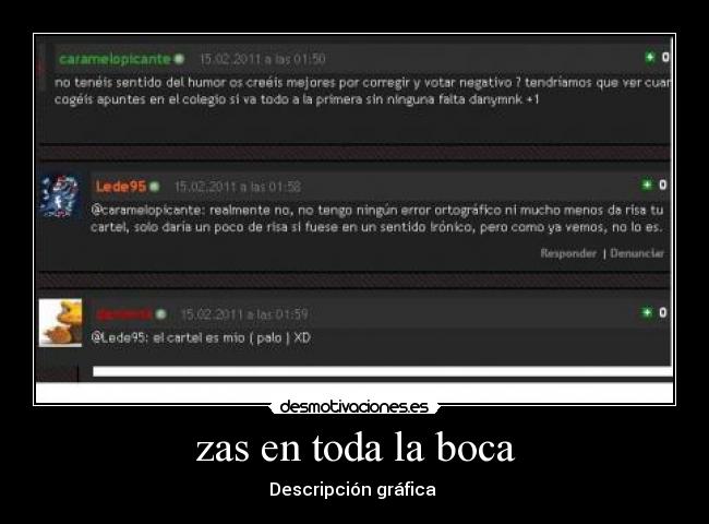 zas en toda la boca -