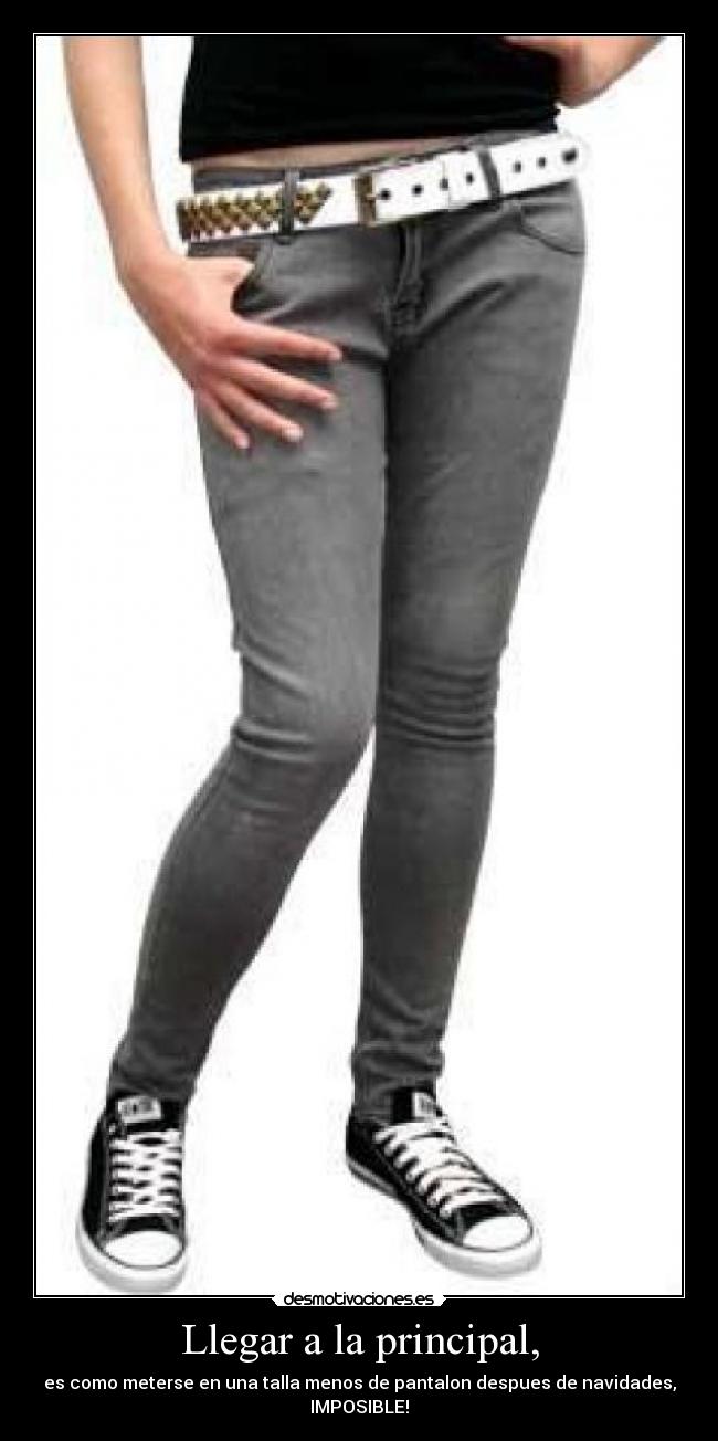 Llegar a la principal, - 