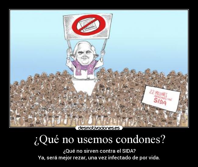 carteles condones desmotivaciones