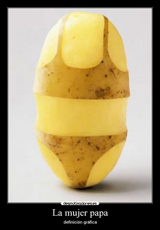 La mujer papa - definición gráfica